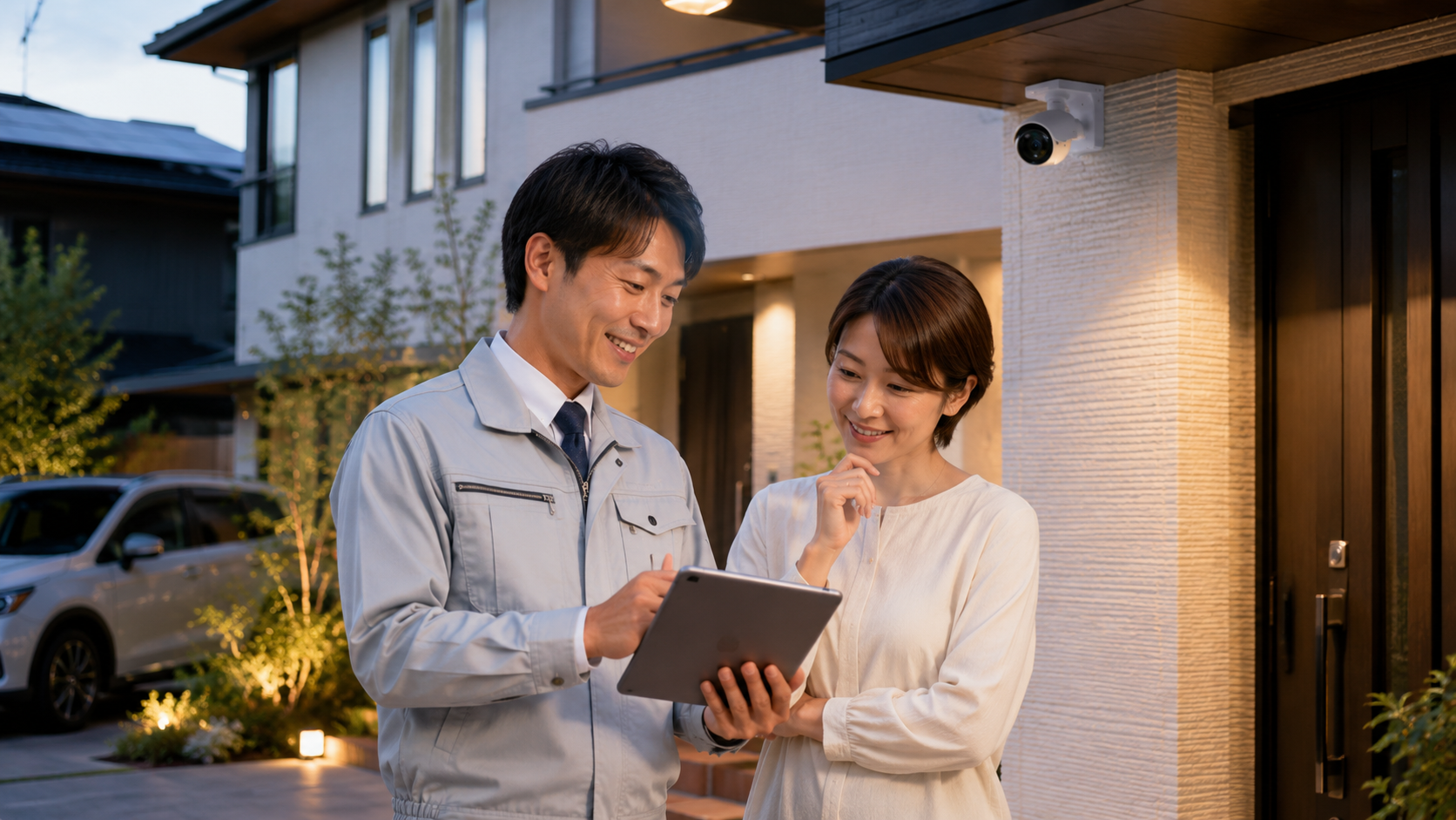 現地調査と提案のイメージ